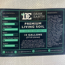 Load image into Gallery viewer, Dark Earth Living Soil - Premium Living Soil 38L