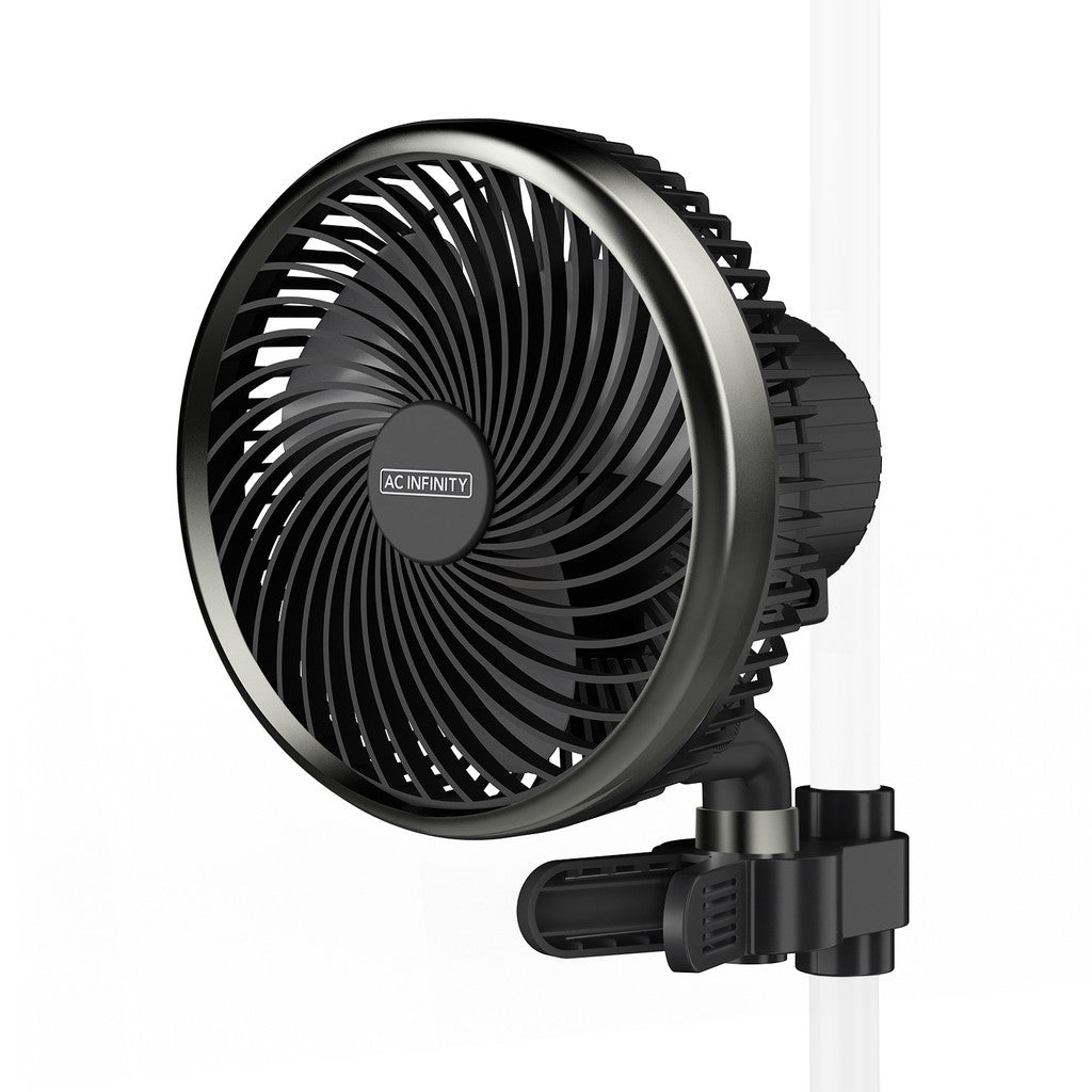 AC Infinity Cloudray S6 Oscillating Clip On Fan (GEN 2)
