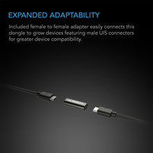 Load image into Gallery viewer, UIS 2-in-1 Splitter, Daisy-Chain Adapter Dongle