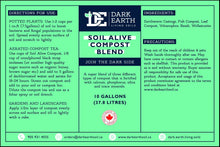 Load image into Gallery viewer, Dark Earth Living Soils - Soil Alive Compost Blend 38L