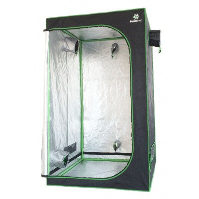 grow tent 6x6 4' x 4' x 6.5' Fusion Hut 1680D Mylar Grow Tent – Tree of Life Inc