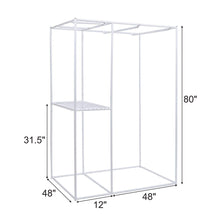 Load image into Gallery viewer, 5' x 4' x 6.5' Fusion Hut 600D Multi-Chamber Grow Tent