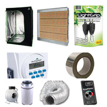 Load image into Gallery viewer, 5' x 5' x 6.5' Premium All-in-One 600D Tent Package