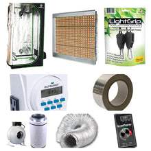 Load image into Gallery viewer, 3' x 3' x 6.5' Premium All-in-One 600D Tent Package