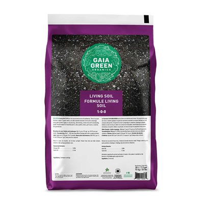 Gaia Green Living Soil 1-0-0 - 30L